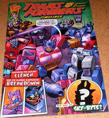 Transformers Timelines #5 Variant 2010 BotCon Generation 2 Redux Fun Pub FP