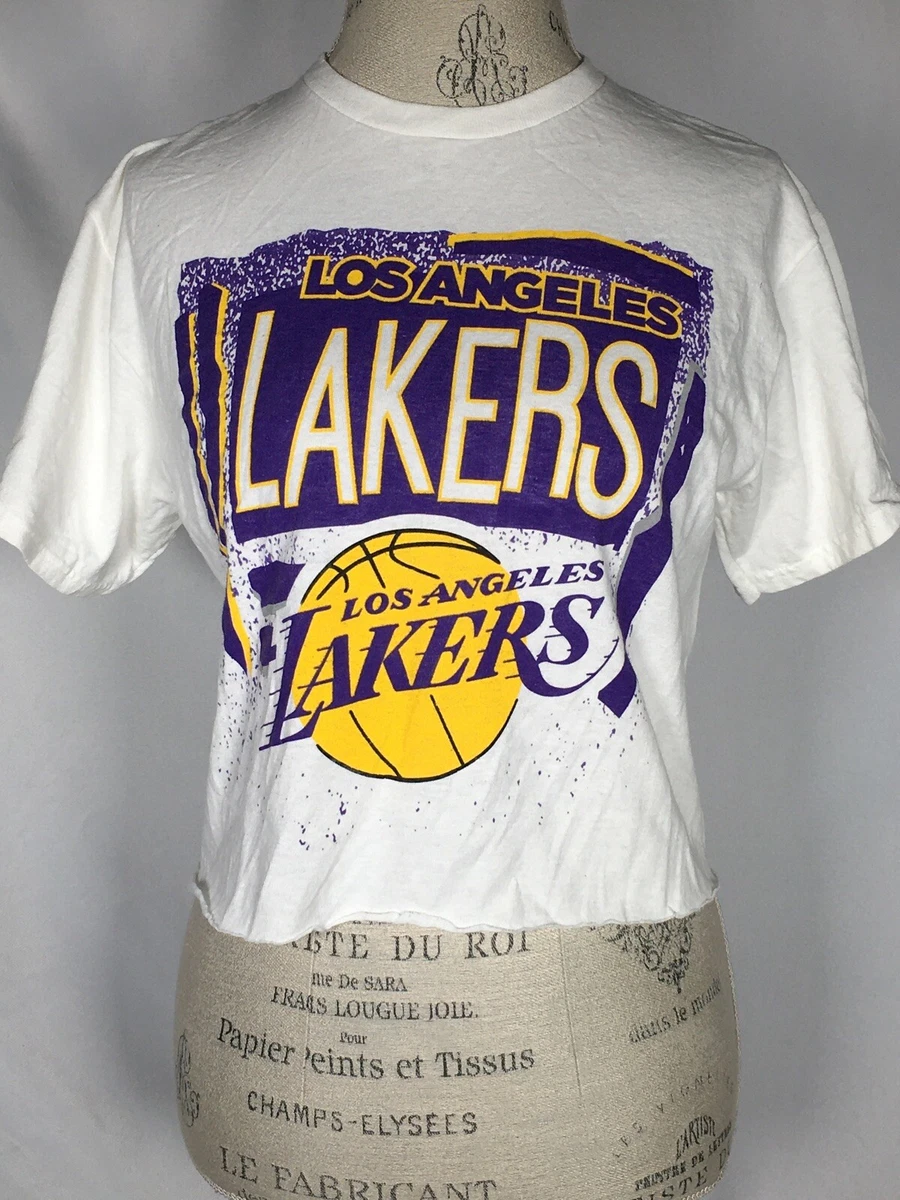Cropped sales lakers jersey