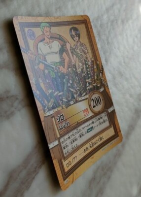 Roronoa Zoro C258 ONE PIECE Card Game Japanese BANDAI 2000 With