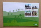 2016 IRELAND CYCLING 4 STAMPS FIRST DAY COVER