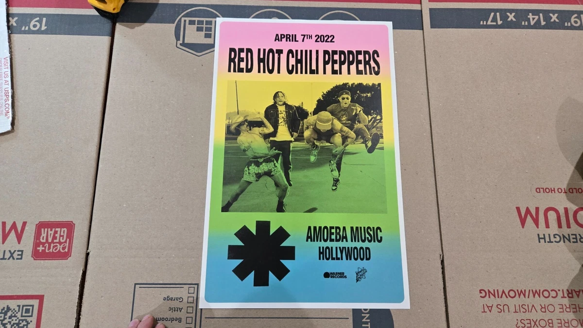 Original Red Hot Chili Peppers Memorabilia for sale | eBay