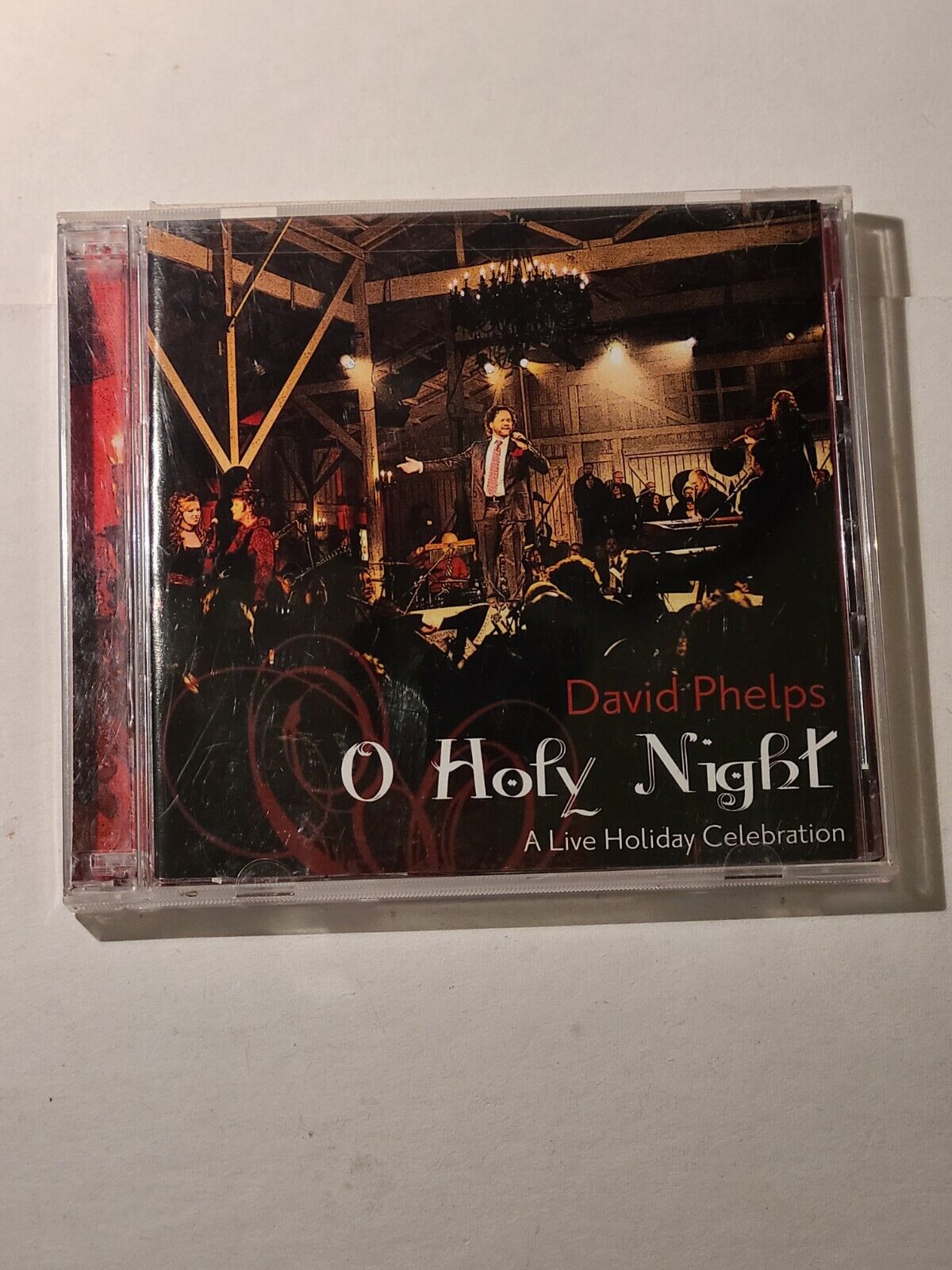 O Holy Night (CD/DVD) - Audio CD By David Phelps - VERY GOOD