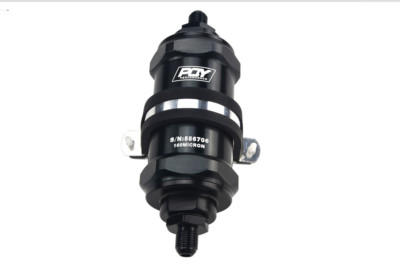 1x Racing AN6 /AN8 /AN10 Inline Fuel Filter E85 Ethanol With 100 Micron SS 304