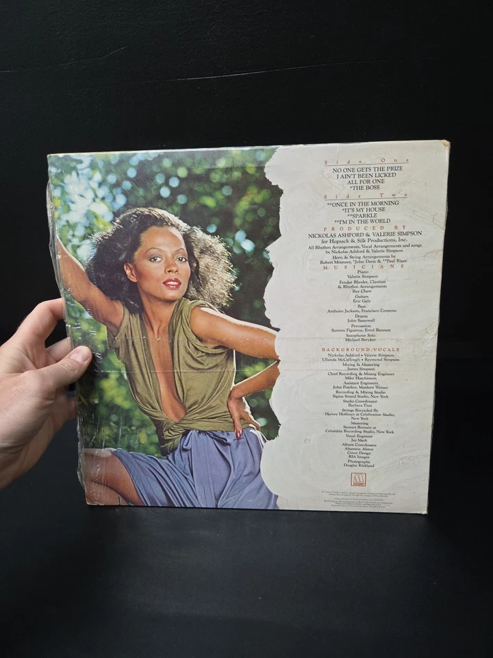 Diana Ross The Boss Lp Vinyl 1979 1st Press SEALED/NEW EX/Mint Motown - Image 2 of 4