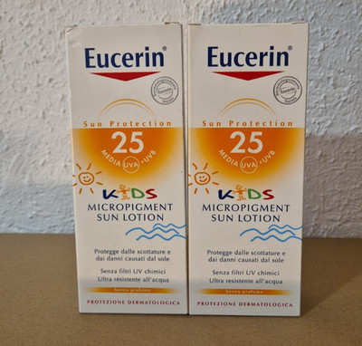2x Eucerin Kids Micropigment Sun Lotion LSF 25, 2x  150 ml Sonnenschutz