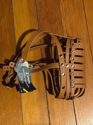 NEW Bumas muzzle handmade in Austria - 44cm x 8cm extra safety slimfit biothane