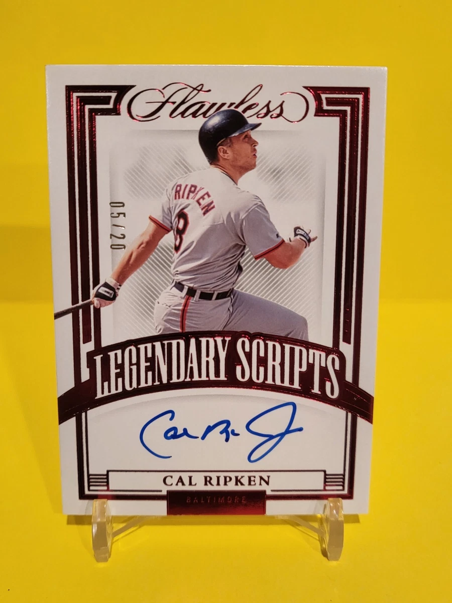 Panini Baseball Cal Ripken, Jr. Autographed Sports Trading Cards