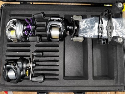 Shimano Curado BFS XG | Daiwa ALPHAS 800 x Tatula 150H LOT x3 FAIR CONDITION
