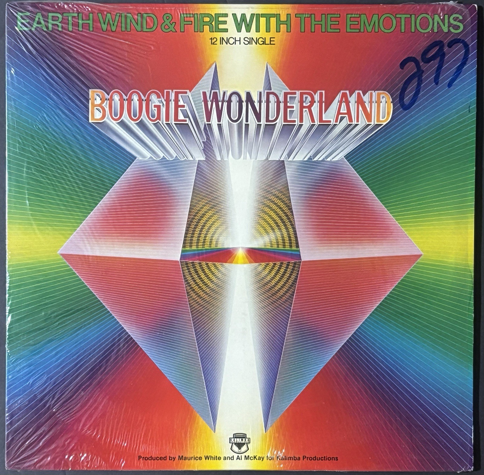 Earth Wind & Fire Boogie Wonderland Original 1978 Columbia in shrink 12