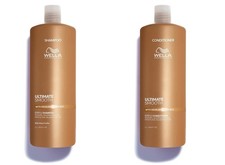 Wella Professionals Ultimate Smooth Shampoo  Conditioner 33.8 oz Set