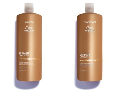 Wella Professionals Ultimate Smooth Shampoo & Conditioner 33.8 oz Set