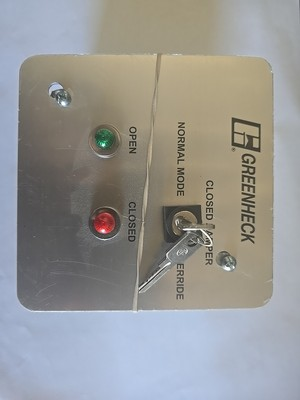 #ad #ad Greenheck Test Switch GTS 1 Smoke Fire Dumper Test Switch $100.00