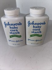 Vintage Johnson s pure cornstarch baby powder, mostly full 1979 Travel Size 2
