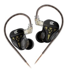 KZ DQS Wired Earbuds Dynamic Driver in Ear Monitor Headphone Semi-Open HiFi B...