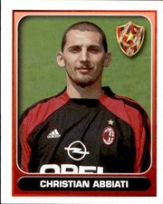 figurina Calcio Merlin 2001 # 233 Christian Abbiati Milan - Serie A