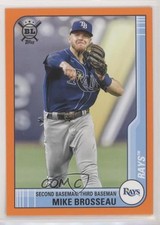 2021 Topps Big League Veterans & Rookies Orange Michael Brosseau Mike #152 0km2