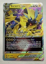 Carta Pokémon Zeraora VSTAR SWSH265 Promo Full Art Holo Spada e Scudo M/NM