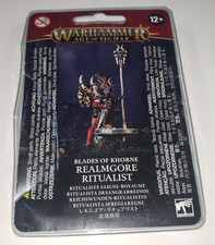 Warhammer Age of Sigmar: Blades of Khorne - Realmgore Ritualist New Damaged Box
