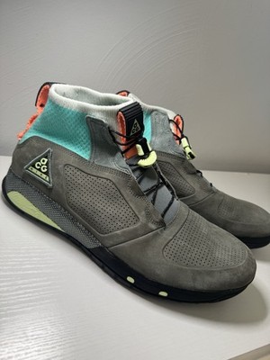 Nike ACG Mountain Fly 2 Neutral Olive Mesh Low Top Lace Up Trail Sneakers
