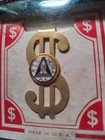 Kennedy Space Center Space Shuttle Money Clip NIB 1980s NASA — photo 1
