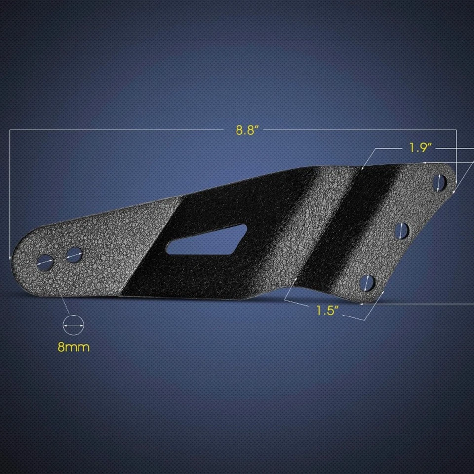 Kit de cables de montaje de barra de luz LED curvada para techo 52" para 99-06 Chevy&GMC 1500 2500 3500 Foto 2 de 4