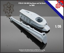 1/35 Flying Frog OH-58D Update Set 1 - Doghouse and Tail Boom for MRC kit