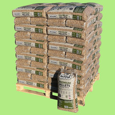 REKORD Premium Holzpellets A1 ENplus - Palette 990 kg Pellets Heizpellets 975 kg