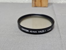 Tiffen 49mm Haze-1 Camera Lens Filter USA 49 mm Clear Optical