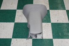 08-10 Corvette C6 Grey Titanium Floor Center Console Storage Bin Armrest Lid Wty