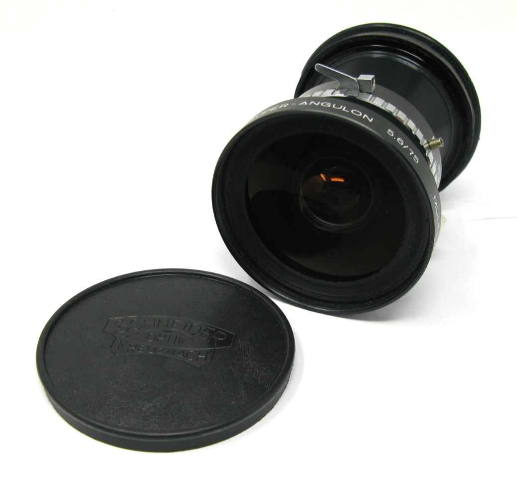 Schneider-Kreuznach 75mm F/5.6 Super Angulon Large Format Wide