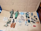 1970s Team GI Joe 2 Figures W HUGE LOT of Accessories Helmets,Guns & More