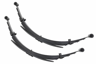 Rough Country Rear Leaf Springs 6'' Lift Pair GMC C15/K15 Truck 73-87 1/2 Sub