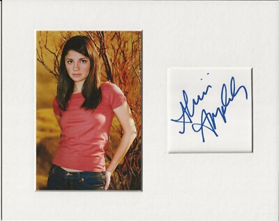 Shiri Appleby Roswell signed original authentic Autogramm Unterschrift UACC RD COA