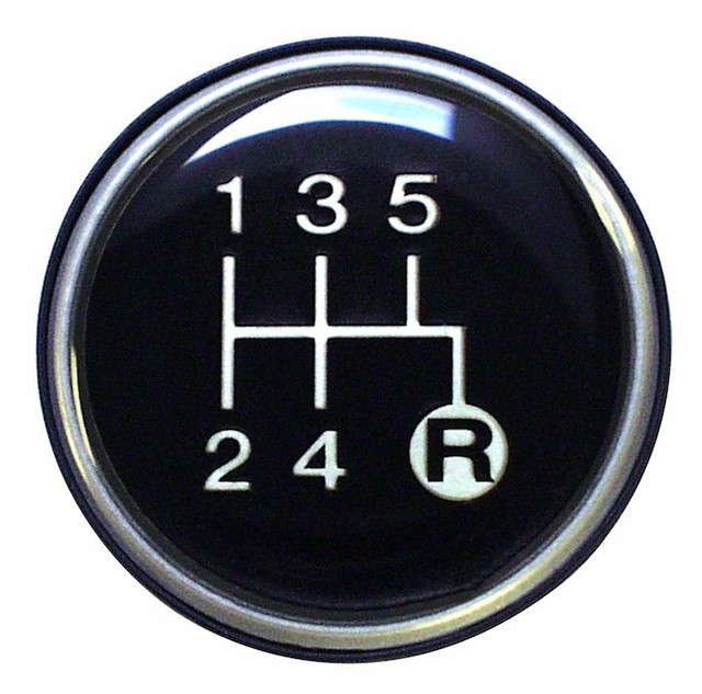 Fits Jeep SJ CJ5 CJ7 CJ8 XJ BlackWhite Driveline Shifter Knob Pattern