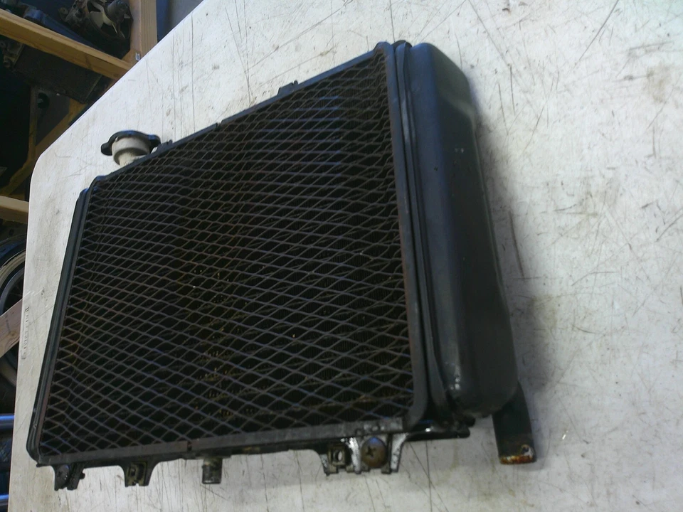 Refrigerador radiador motor Kawasaki Ninja 600r ZX600 1988-1997 Foto 3 de 4