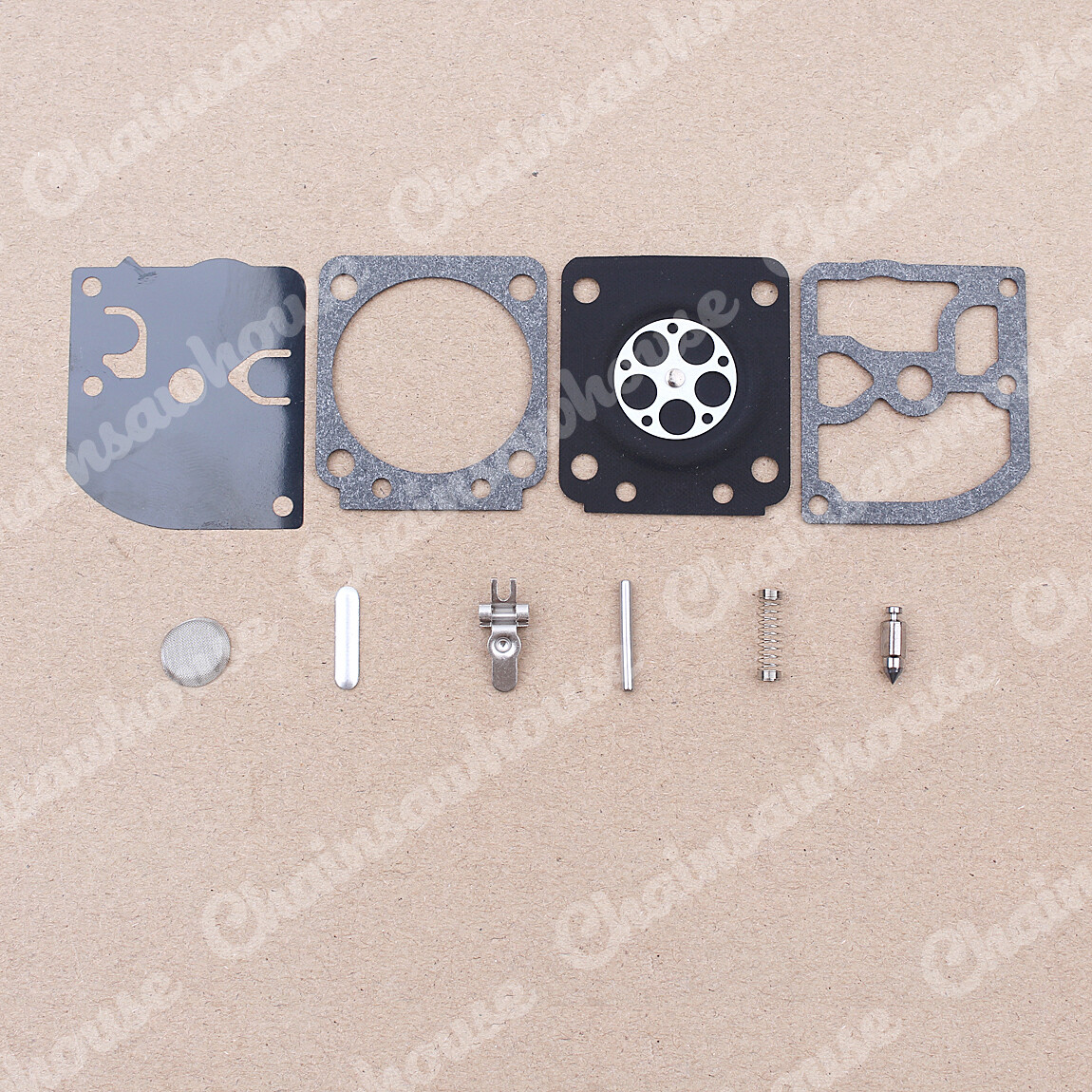 Kit De Reparación De Carburador Zama RB-129 Genuino - Para Motosierras De 2 Tiempos, Modelos C1M-W26