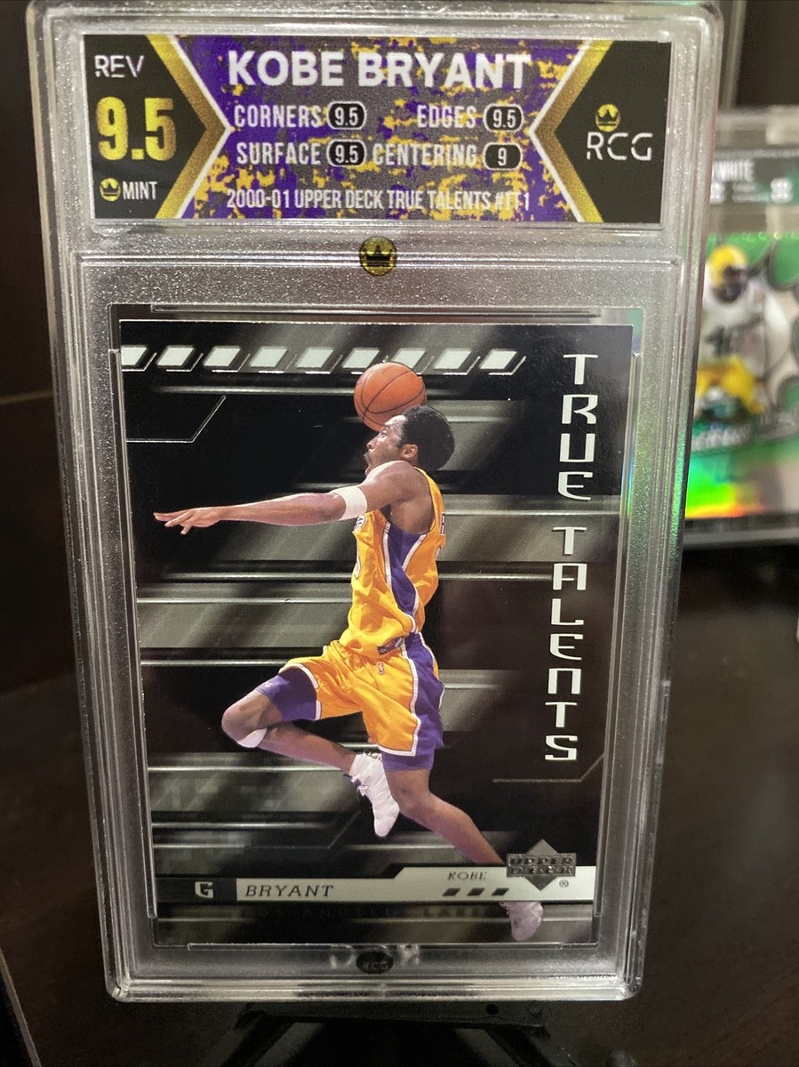 Kobe Bryant 2000 Upper Deck True Talents Insert #TT1 RCG 9.5 