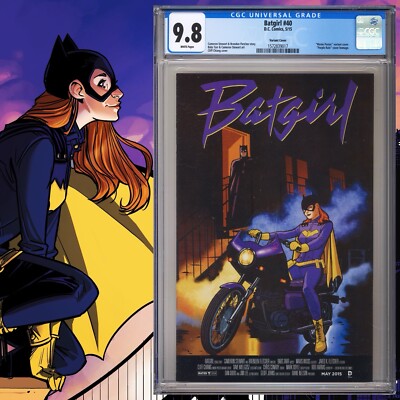 CGC Batgirl #40 Chiang Variant Purple Rain homage cover White Pages  2015