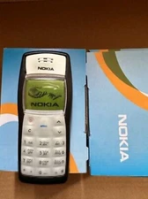 Nokia 1100 Classic Unlocked 2G GSM 900/1800MHz cellphone +1 Year WARRANTY