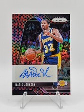 2024-25 Panini Prizm MAGIC JOHNSON AUTO Signatures Snakeskin 4/15 SIG-MJL SSP