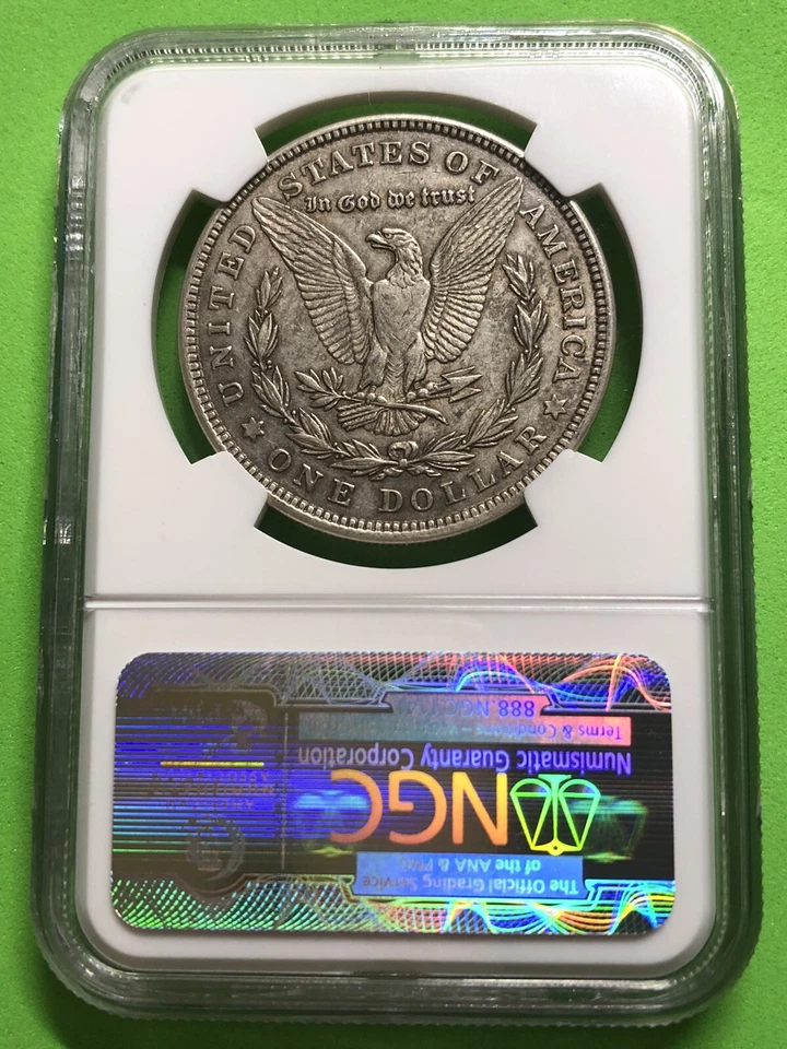 1921 MORGAN SILVER DOLLAR - ONE OF A KIND - MAJOR - MINT ERROR - NGC CERTIFIED! - Image 2 of 4