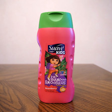 New SUAVE Kids STRAWBERRY 2-in-1 Tear-Free Hair Smoothers Shampoo 12 Fl Oz