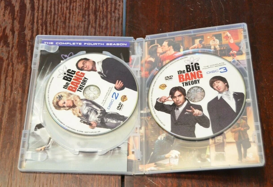 The Big Bang Theory Season Four DVDS!!! - Image 4 of 4