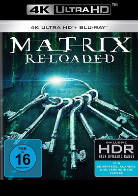 Matrix - Reloaded - 4K Ultra HD Blu-ray # UHD+BLU-RAY-NEU