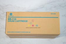 New OEM Konica Bizhub 160, 161F, DI1610 Black Drum Unit DR-113 DR113 4519-601