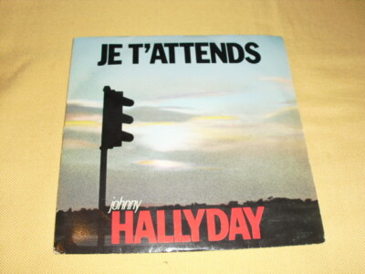 Johnny Hallyday - Ich warte auf dich 7'' 45 RPM Single