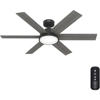 Hunter Fans - Donatella - 6 Blade Ceiling Fan with Light Kit In Modern