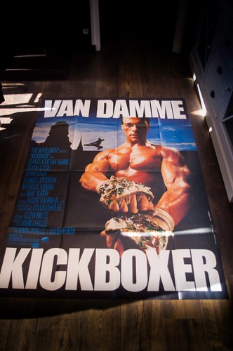 KICKBOXER Vandamme French Grande Vintage Movie Poster Original 1989