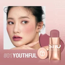 Ladies Lightweight Cosmetics Blush Skin Pocket Blush Stick^