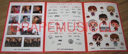 GOT7 GOT 7 AMAZING GOT7 WORLD 2ND FAN MEETING OFFICIAL GOODS